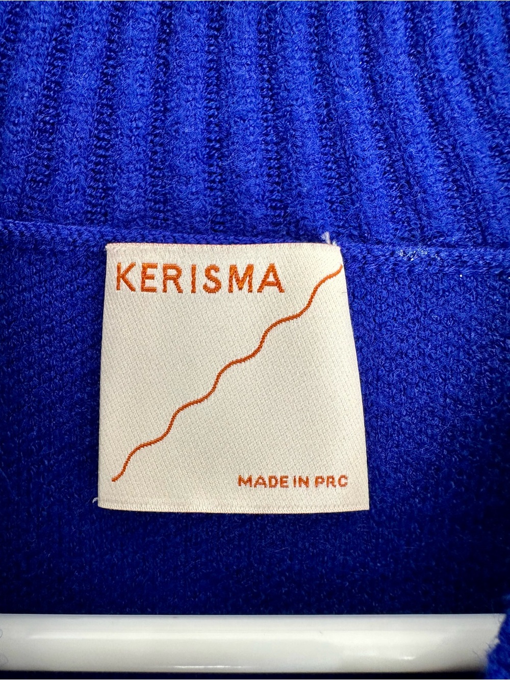 Kerisma Bold Cobalt Mock Neck Sweater - Picture 2 of 3
